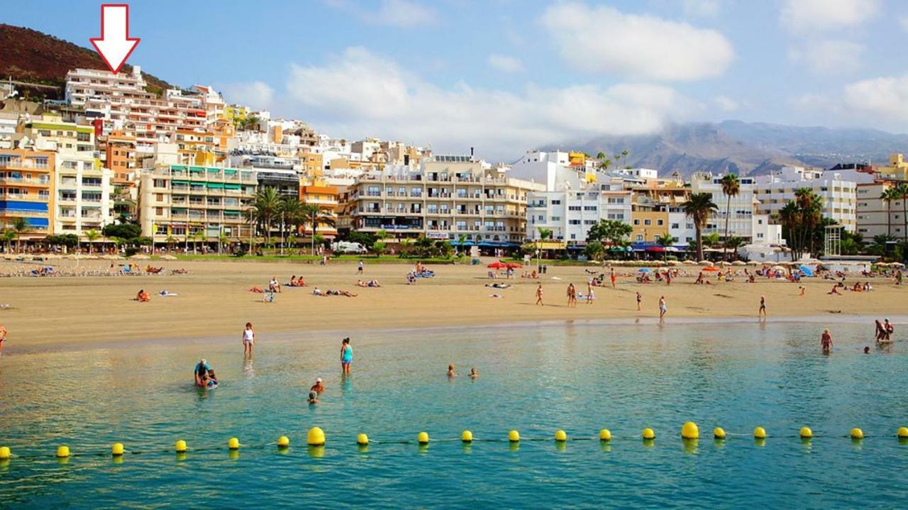 לוס כריסטיאנוס Ocean View Cactus I , Over Los Cristianos, Playa Las Vistas מראה חיצוני תמונה